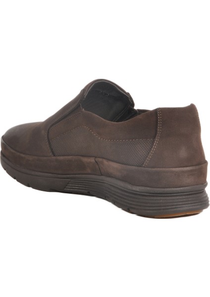 Kahve Nubuk Deri Erkek Casual Ayakkabı 2y8771-F305 M fırsatları