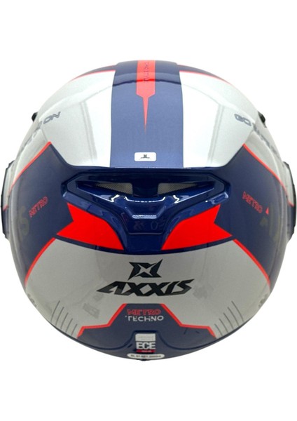 Metro S Techno B2 Gloss Grey Kask