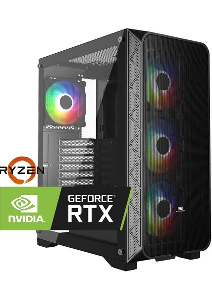 Sezgin Bilişim R56 Ryzen 5 5600 16 GB 1 Tb M2 SSD RTX4060 Masaüstü Oyuncu Bilgisayarı