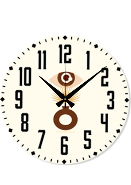 Çiçek Desenli Dekoratif Türkçe Rakamlı Uv Baskılı Duvar Saati (Sessiz) Akar Mekanizma Metal Akrep modelleri