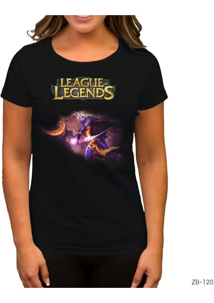 Lol Soraka Siyah Kadın Tişört