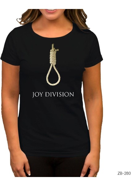 Joy Division Hang Siyah Kadın Tişört