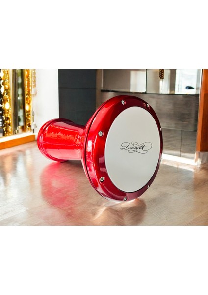 Metalik Kırmızı Mısır Döküm Darbuka Taşıma Kılıfı Hediyeli modelleri