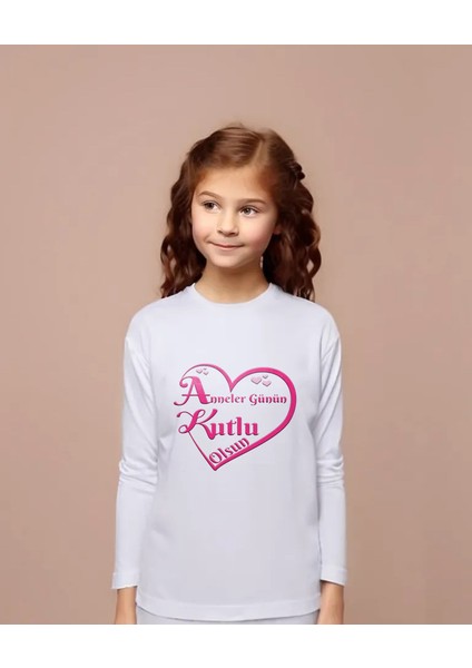 Anneler günü hedıyesi kız çocuk kadın tişört baskılı sweatshirt özel günler