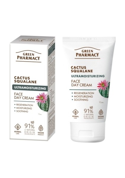 Kaktüs Ve Squalane Ultra Nemlendirici Gündüz Yüz Kremi 50 ml