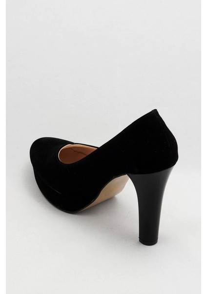 Kadın Moda Şık Siyah Klasik Topuklu Ayakkabı Topuklu Düğün Nişan Gece Abiye Ayakkabı fırsatları