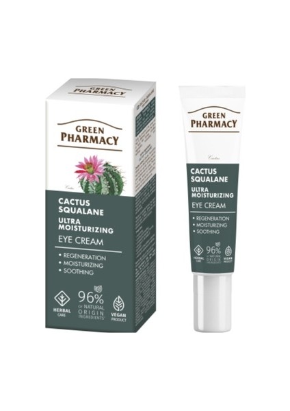 Ultra Nemlendirici Göz Kremi Kaktüs ve Squalane 15 ml