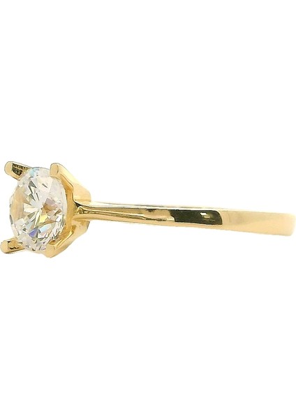 Tektaş Yüzük 14 Ayar Altın 1.45 gr OA-C11501029208