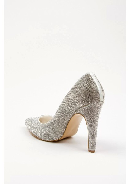 Kadın Moda Şık Gold Full Taş Aynalı Klasik Düğün Nişan Gece Abiye Ayakkabı fırsatları