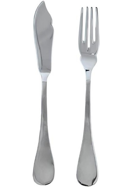 Rocco 24 Parça Balık Çatal Bıçak Seti-12 Kişilik