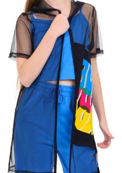 Kız Çocuk Içi Askılı Üstü Uzun Tül Hırka indirimleri