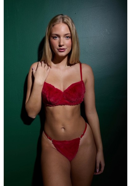 Peluş Sütyen Takım