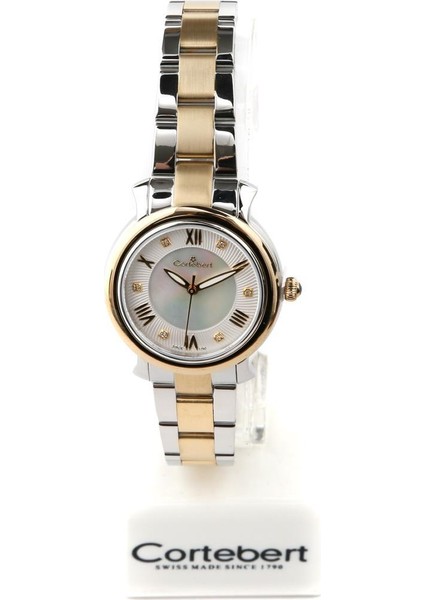 Sedef Model Rose Gold Cortebert Lüks Kadın Kol Saati