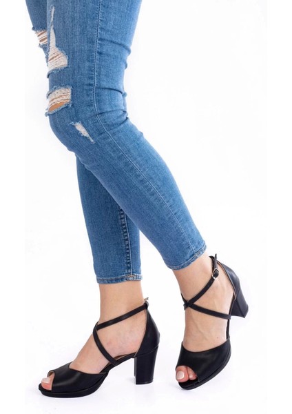 Kadın Moda Şık Siyah Topuklu Ayakkabı Topuklu Zarif Tasarım Düğün Nişan Gece Abiye Ayakkabı modelleri