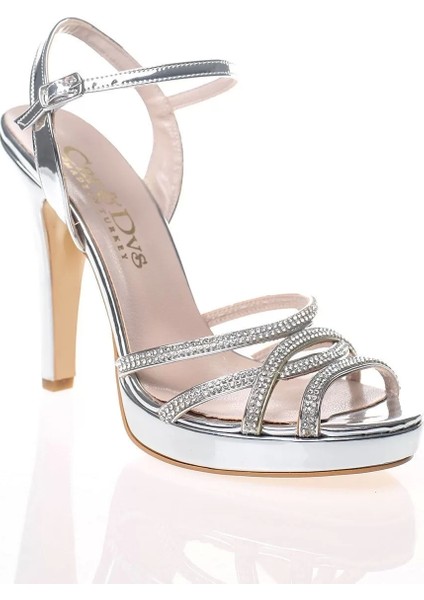 Kadın Moda Şık Gold Taşlı Topuklu Zarif Tasarım Yüksek Topuk Düğün Nişan Gece Abiye Ayakkabı fiyatları