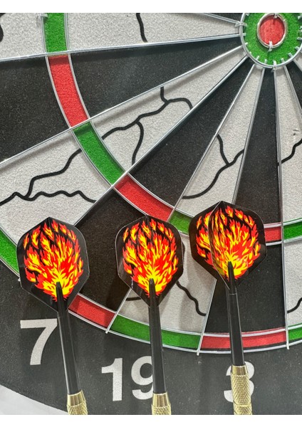 Yüksek Kalite Profesyonel Büyük Boy Dart Seti Mega Dart Tahtası 18INCH Hedef Tahtası Özel Yapım