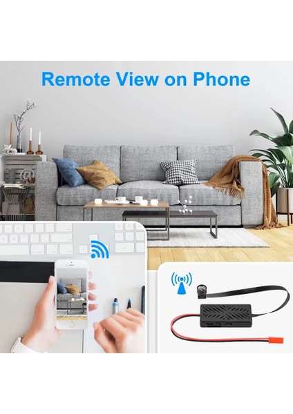 Mini Güvenlik Wifi Kamera (Uzaktan Izleme-Ses Dinleme-Hafıza Kart Kayıt-Hareket Algılama) fiyatları