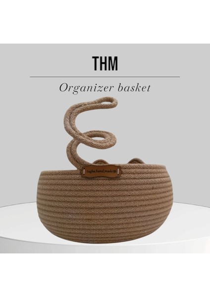 Kahverengi Çok Amaçlı Organizer, Kedi ve Oyuncak Sepeti, Makyaj ve Kırtasiye için fiyatları