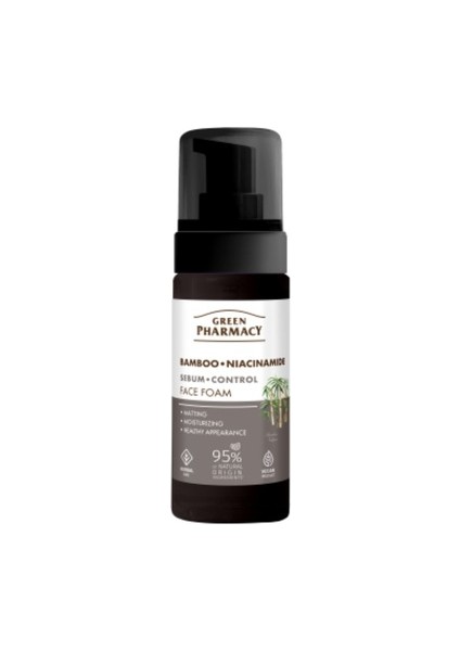 Sebum-Kontrol Yüz Yıkama Köpügü Bambu ve Niacinamid 150 ml