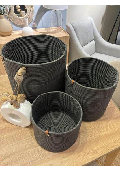 Çok Amaçlı Düzenleyici Sepet, Saksılık, Organizer, Antrasit, 20-26, Küçük Boy indirimleri