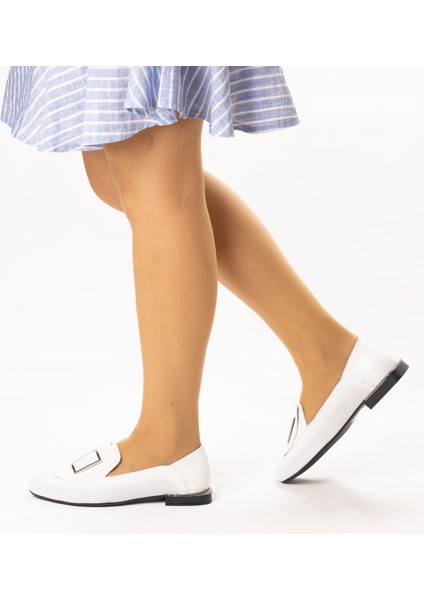 Kadın Deri Günlük Klasik Loafer - Babet Ayakkabı fırsatları