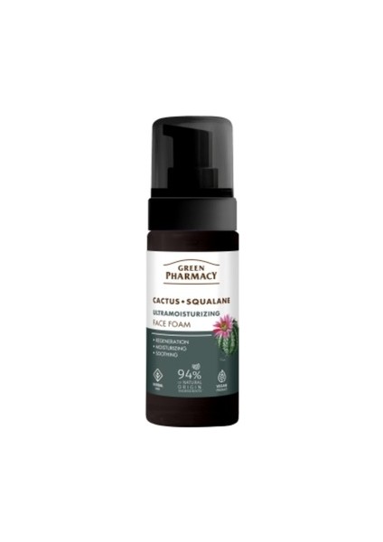 Ultra Nemlendirici Yüz Temizleme Köpügü Kaktüs ve Squalane 150 ml