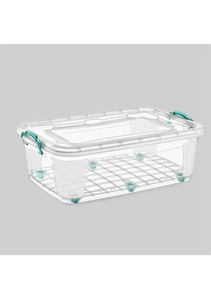 2 Adet Poly Time Tekerlekli Saklama Kabı Multibox 40 Lt E5