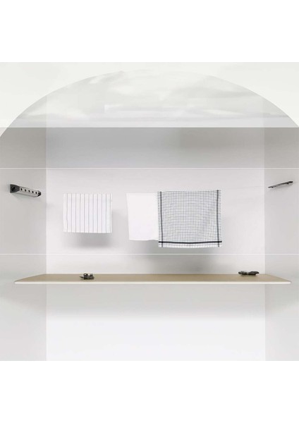 Gri Çekmeli Çamaşır Askısı 22 Metre ( Bra 385766 ) fırsatları