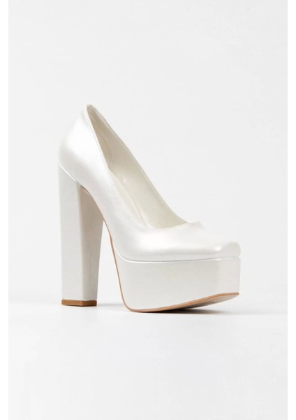 Kadın Moda Şık Sedef Cilt Klasik Köşe Kalıplı Kalın Düğün Nişan Gece Abiye Ayakkabı fiyatları