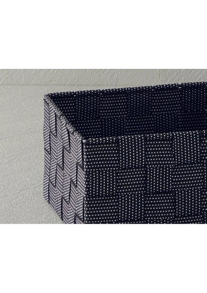 Çok Amaçlı Siyah Sepet, 17x17x10,5 cm, Polipropilenden, dayanıklı ve şık tasarım modelleri