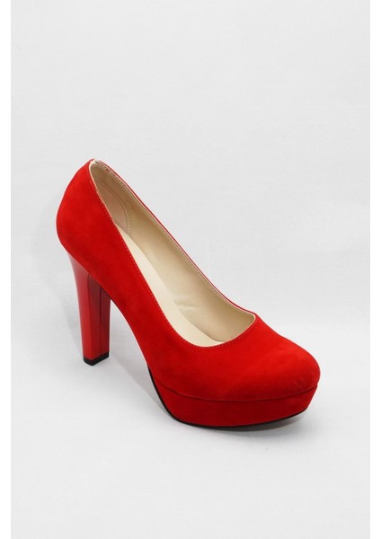 Kadın Moda Şık Kırmızı Klasik Topuklu Ayakkabı Topuklu Düğün Nişan Gece Abiye Ayakkabı fiyatları