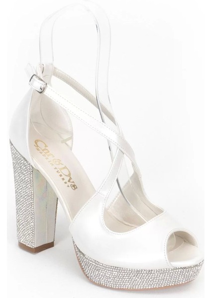 Kadın Moda Şık Sedef Cilt Taşlı Topuklu Zarif Tasarım Düğün Nişan Gece Abiye Ayakkabı fiyatları