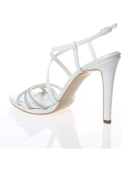 Kadın Moda Şık Gold Taşlı Topuklu Zarif Tasarım Yüksek Topuk Düğün Nişan Gece Abiye Ayakkabı fırsatları