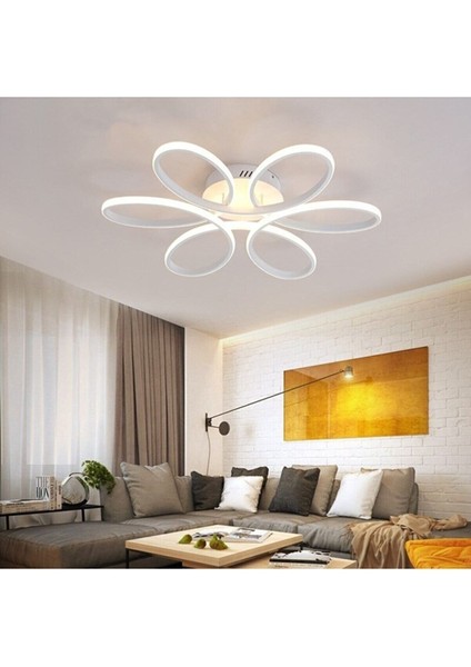 Ella Modern 6 Lı Ledli Avize.