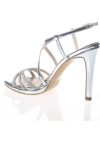 Kadın Moda Şık Gold Taşlı Topuklu Zarif Tasarım Yüksek Topuk Düğün Nişan Gece Abiye Ayakkabı fırsatları