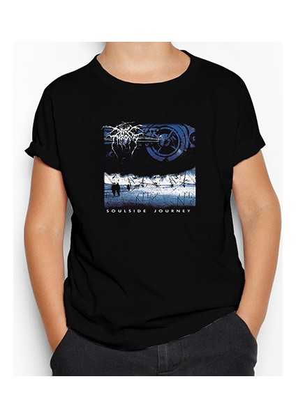 Darkthrone Soulside Journey Siyah Çocuk Tişört