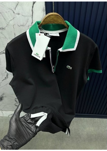 Lacoste Fermuarlı Polo Yaka T-Shirt modelleri