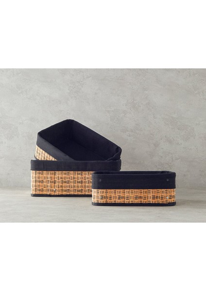 Doğal Bambu Sepet, 40x30x16 cm, Şık ve Fonksiyonel Depolama Çözümü fırsatları