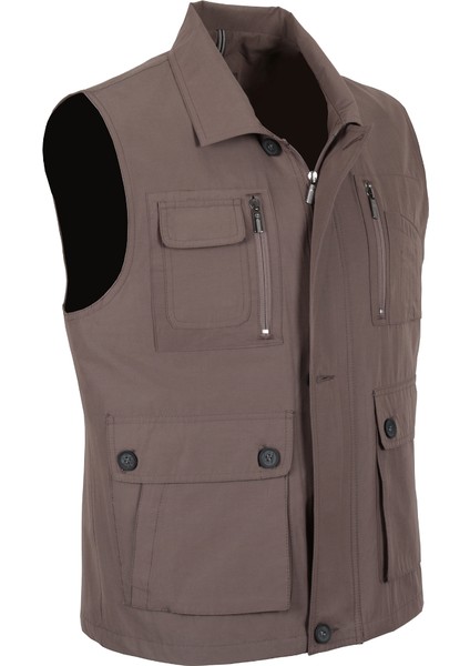 Erkek Keten Yelek Normal Kesim Yakalı RAR01302 fiyatları