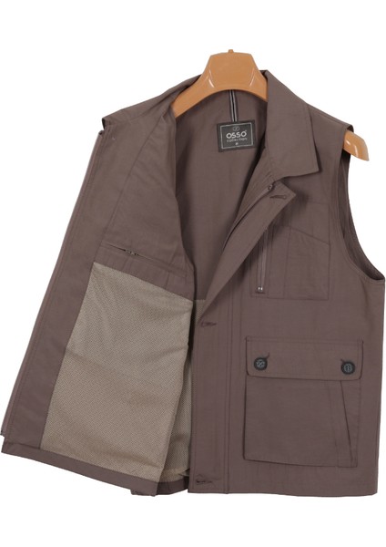 Erkek Keten Yelek Normal Kesim Yakalı RAR01302 indirimleri