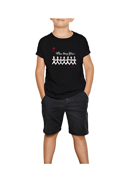Three Days Siyah Çocuk Tişört