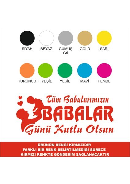 Babalar Günü Için Folyo Kesim Mağaza Vitrin Yazısı 120X50 cm ( Model 2 ) fiyatları