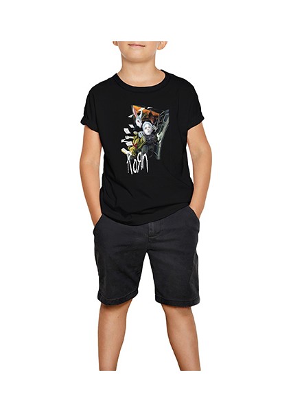 Korn See You On The Other Side 2 Siyah Çocuk Tişört