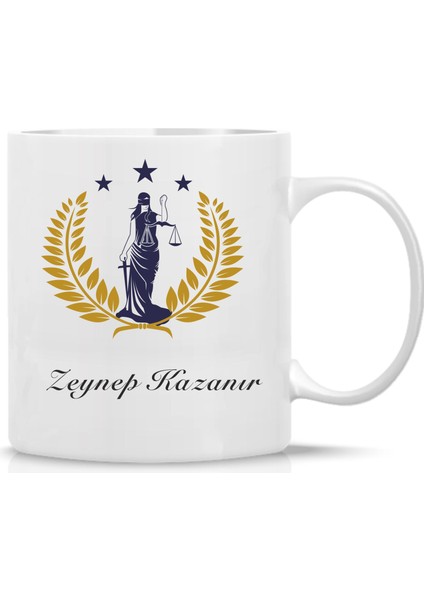 Avukat Kişiye Özel Baskılı Kupa