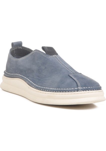 Mavi Nubuk Deri Erkek Casual Ayakkabı 2y0107-2272 M modelleri