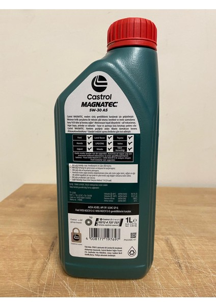 Magnatec 5W-30 A5 1litre Tam Sentetik Motor Yağı (01/2025 Üretim) (Dpf Uyumlu)