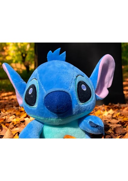 Ithal Yumuşak Kadife Kumaş Lilo & Stitch Stiç Anime Figür Peluş Oyuncak Uyku & Oyun Arkadaşı 22 Cm.