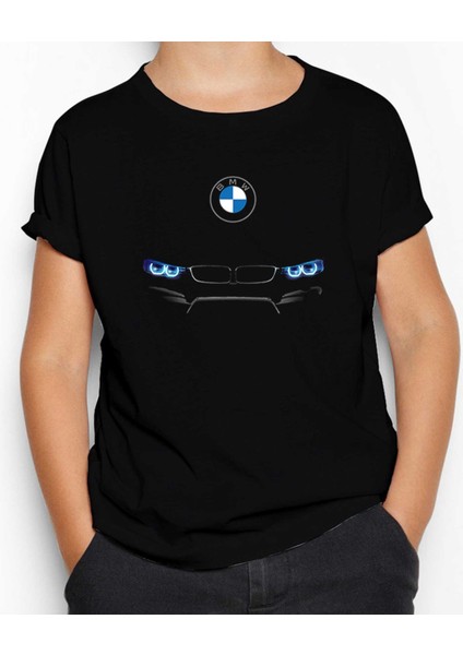 Bmw M4 Series Logo Siyah Çocuk Tişört