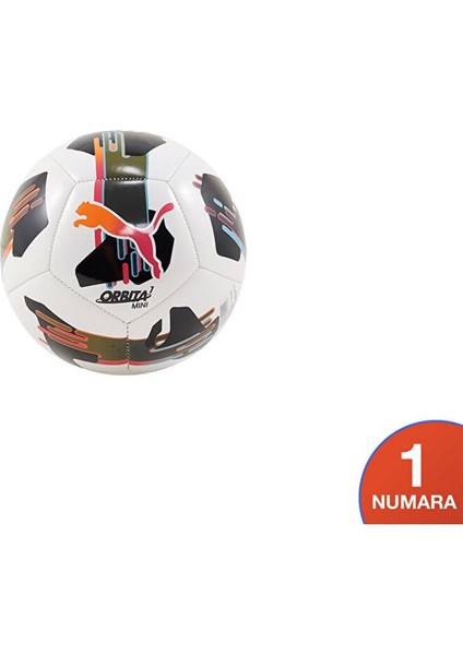 Mini Futbol Topu Beyaz Numara 1 Pompa Dahil Değil