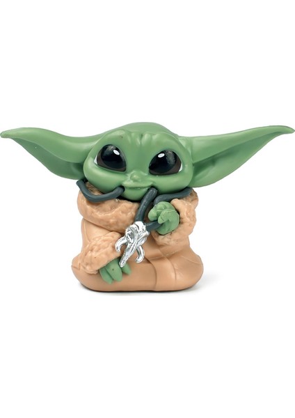 The Mandalorian Baby Yoda Grogu Bebek Yoda Aksiyon Figür Oyuncak Seti 5 Yoda Figürü Bir Arada Set C